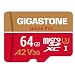 Produktbild Gigastone 64GB Micro SD Karte, Game Pro, Nintendo Switch kompatibel, 4K Videoaufnahme, L/S bis 100/80MB/s, Micro SDXC UHS-I A2 V30 Klasse 10