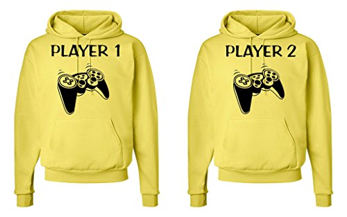 Fasciino Matching His & Hers Couple Hoodie Sweatshirt Set
