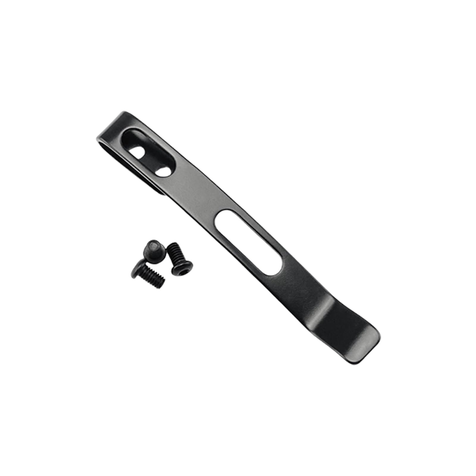 Woedpez Black 6 Reinforced 420Ss Folding Cutter Clip Corrosion-Resistant Multi-Tool Holder For Assemblies Craft Pockets Clip