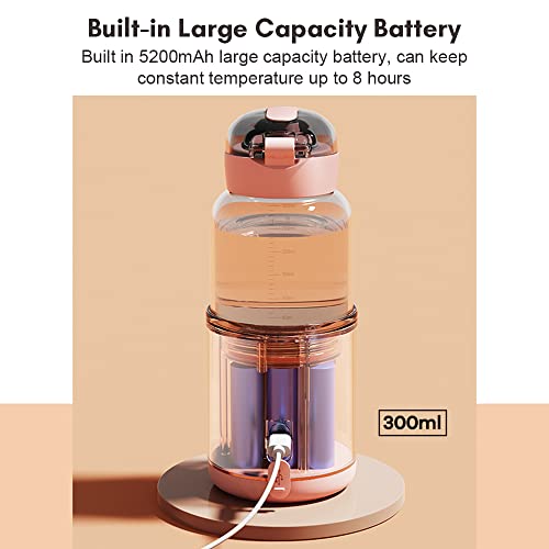 Chauffe-eau portable pour bébé de 300 ml avec batterie intégrée - 6