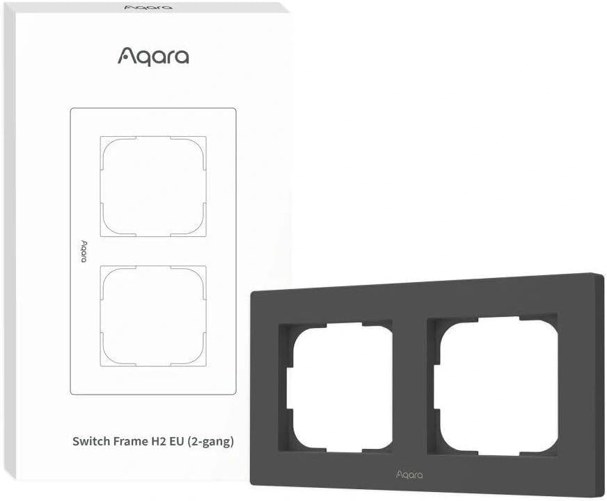Aqara Anahtar Çerçevesi 2'li Gri FE-X01D-G