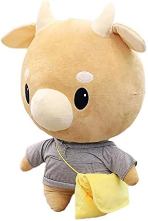 Amazon ぬいぐるみ おもちゃ 誕生日 贈り物 ギフト プレゼント 可愛い 人形 硬い牛 置物 牛 45 Cm ぬいぐるみ おもちゃ