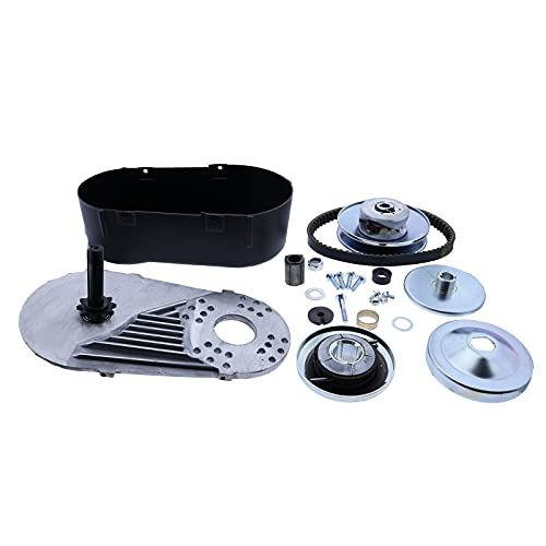 HVACSTAR Go Kart Torque Converter Clutch Set 3/4\" 10T #40 41 420 and 12T #35 Chain compatible with Manco Comet TAV2 30-75 218353A, 212CC, 30 Series