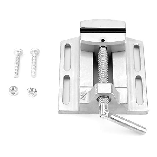 Operalie Borrpress, industriell slitstark 6,35 cm borrpress skruvstäd fräsning borrklämma maskin skruvstäd verktyg