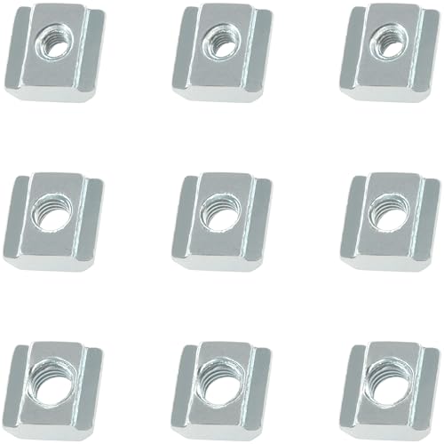 120 tuercas guía cuadradas deslizantes en T para perfiles de aluminio de la serie 2020