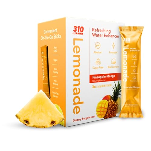310 Nutrition Electrolyte Lemonade Powder - Sugar-Free Hydration & Energy
