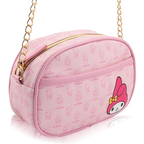 Disney Sanrio Bluey Purse Crossbody Handbag for Women | Metallic Vinyl Women's Shoulder Handbag3