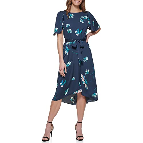 Robe haute DKNY manches flottantes : la solution confort pour rester chic en taille 38