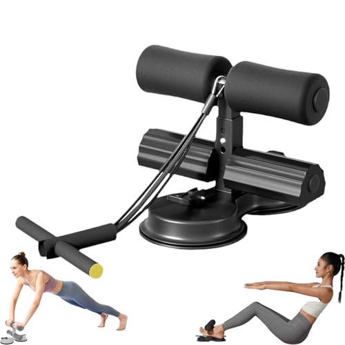 Sit-Up-Assistent-Stange mit Widerstandsband, Bauchkerntraining,...