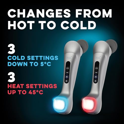 Sensio-Spa-Hot-Cold-Beauty-Massager-Deep-Tissue-Body-Massage-Pain-Relief-Fitness-Recovery-for-Muscles-Face-Back-Foot-Neck-Shoulder-Leg-Calf-The-Professional-Ultimate-Massager-Portable