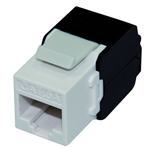 Preisvergleich Produktbild ROLINE 26110337 Kat.6A Keystone, ungeschirmt, werkzeuglos Modul weiß