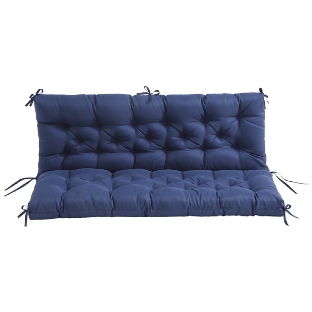Cuscini impermeabili per dondolo da giardino a 3 posti, design elegante, comodi cuscini per mobili da giardino
