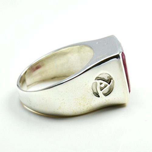 Choose Your Color Mens Bold Ring 925 Sterling Silver Gemstone Wedding Engagement Statement Ring Birthstone Solitaire Jewellery Ring Sizes 4, 5, 6, 7, 8, 9, 10, 11, 12, 13,2