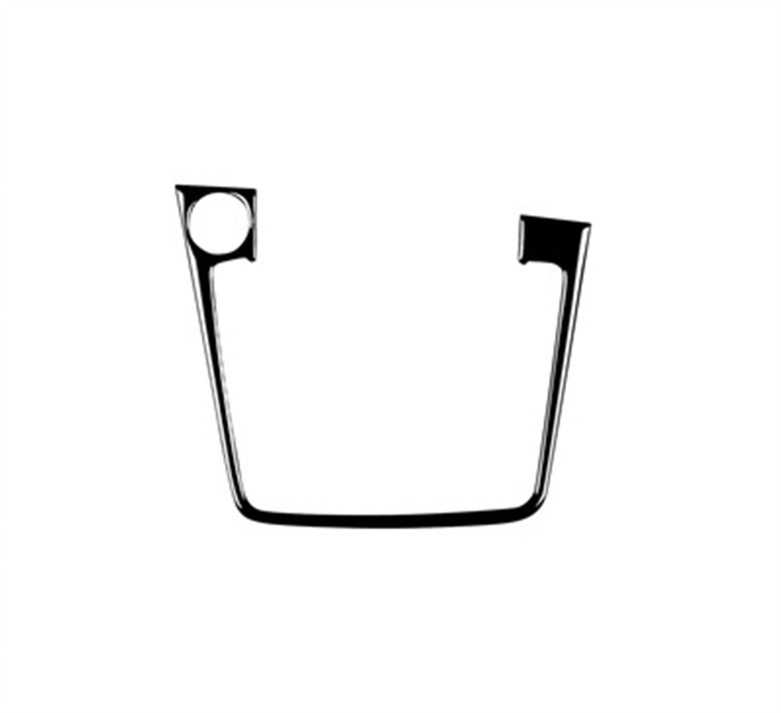 Qibbei One Color Car Styling Interior Accessories Sticker Center Console Gear Panel Frame Trim For Golf 7 2013-2017 Stickers(Rhd)