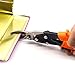 Finder 10'' Straight Cut Aviation Snips, Scissors for Cutting Hard Material, Metal Sheet Cutter