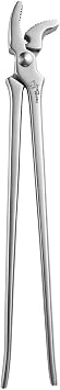 Hoof Curved Jaw ClincherProfessional Farrier Tool for Hoof Nail Removal,Clipping,Trimming, Vanadium Steel Plier,Durable Hoof Care Tool,Precision Grip for Horseshoeing &Hoof Maintenance