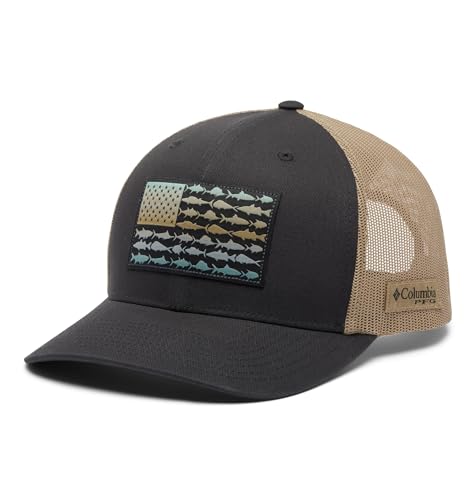 Image of Columbia PFG Fish Flag Mesh Snapback