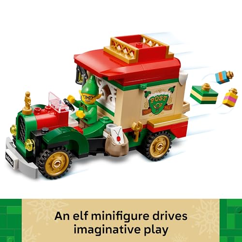 LEGO Santa's Delivery Truck Set with Elf Minifigure & Tree - Image 8
