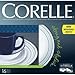 Corelle 1109604 Livingware 16-Piece Dinnerware Set, Folk Stitch, Service for 4,White