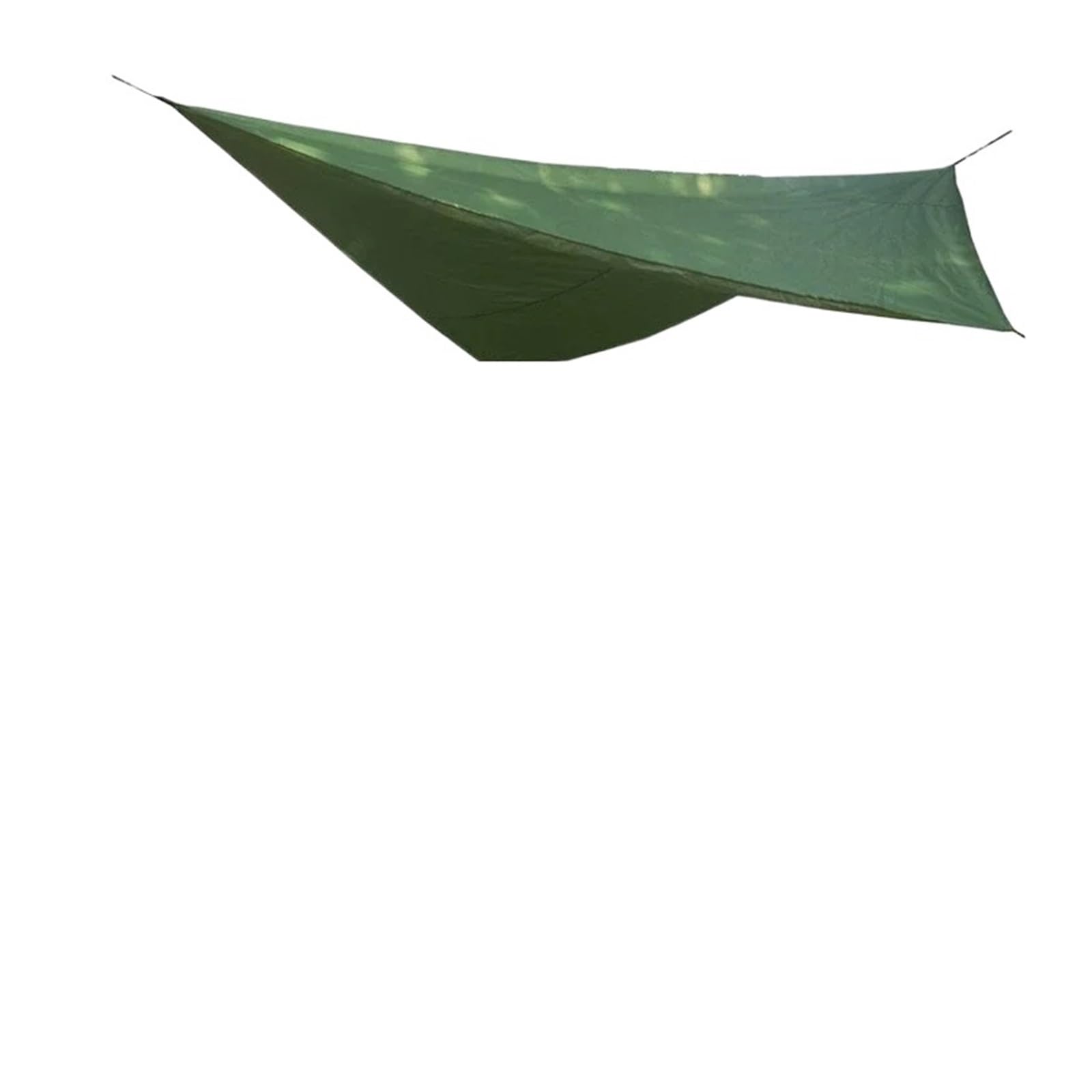 Hammock Camping Tarp Rain Fly Awning Waterproof Tarp Tent Shade Garden Canopy Sunshade Outdoor Camping Hammock Tourist Beach Sun Shelter(Green,230x210cm)
