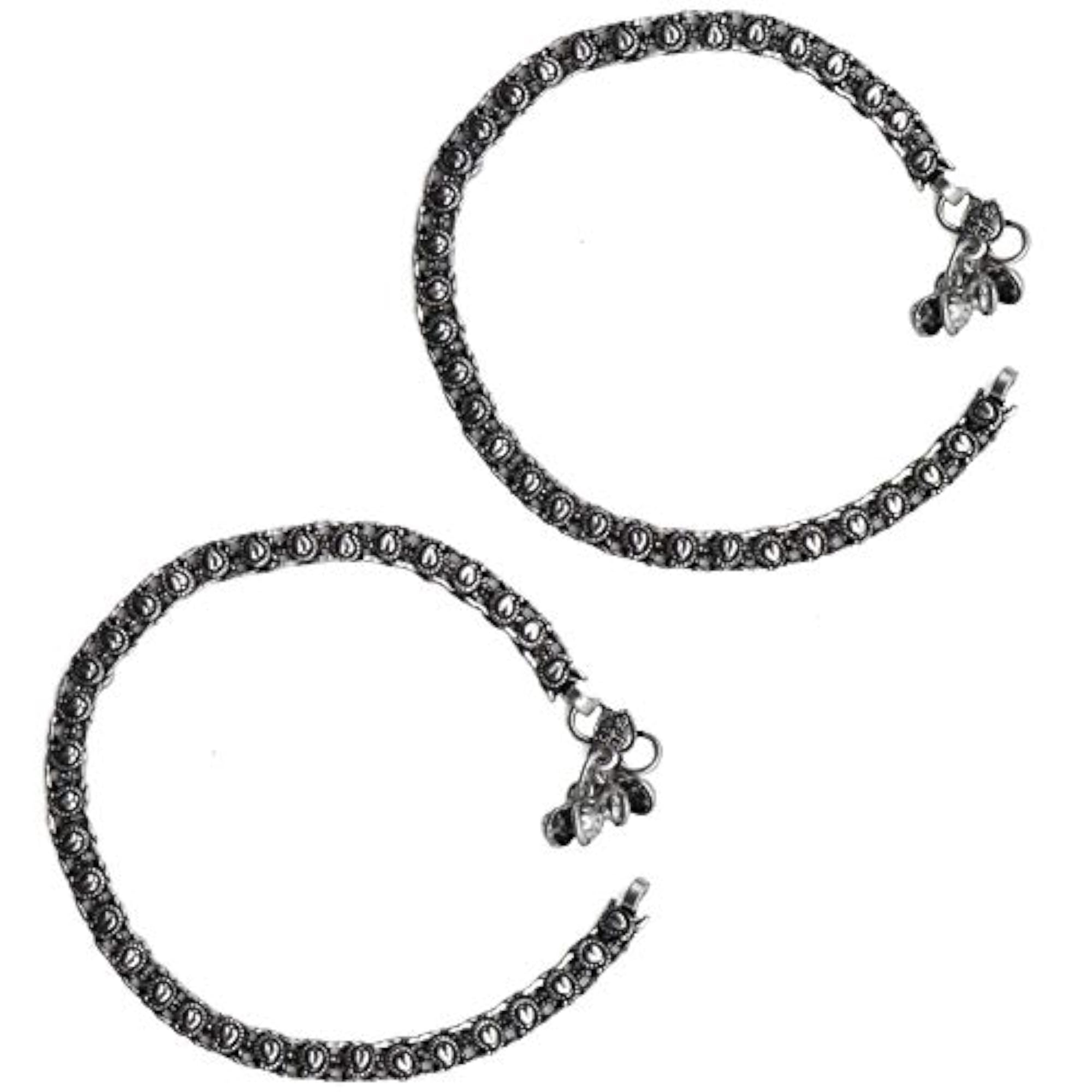 Prachi Set of Anklet and Toe Ring for Women