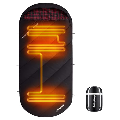 KingCamp Heated Sleeping Bag for Adults