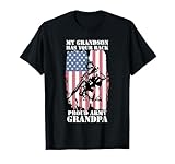 Photo Gallery my grandson has your back - proud army grandpa shirt regalo maglietta Photo Gallery my grandson has your back - proud army grandpa shirt regalo maglietta