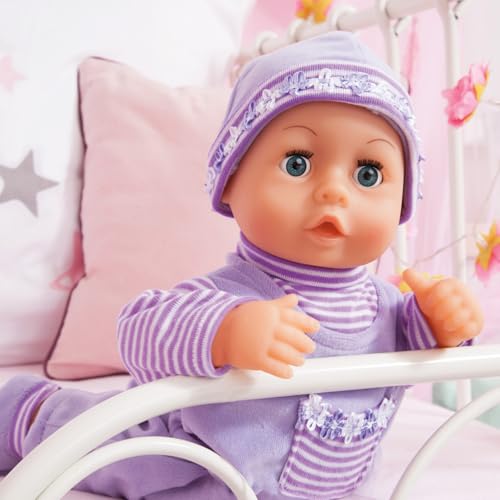 Bayer Design First Words Baby Soft Interactive 15" Doll with 24 Sounds & Accessories by Bayer - Image 5