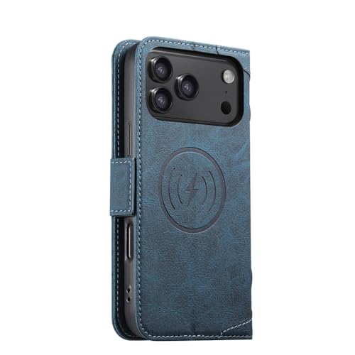 Étui portefeuille iPhone 17 Pro Max antichoc résolvant les chutes et l'encombrement