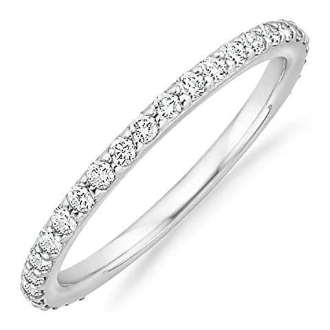 PAVOI CZ Diamond Stackable Eternity Bands Cover