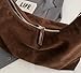 Women’s Trendy Suede Tote Bag Shoulder Bags For Women Fall Underarm Bag Winter Hobo Bag Work Purses Suede Travel Handbag