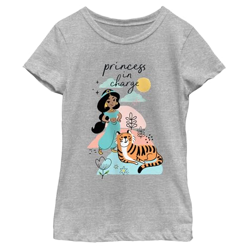 Girl's Aladdin Jasmine and Rajah Princess in Charge T-Shirt