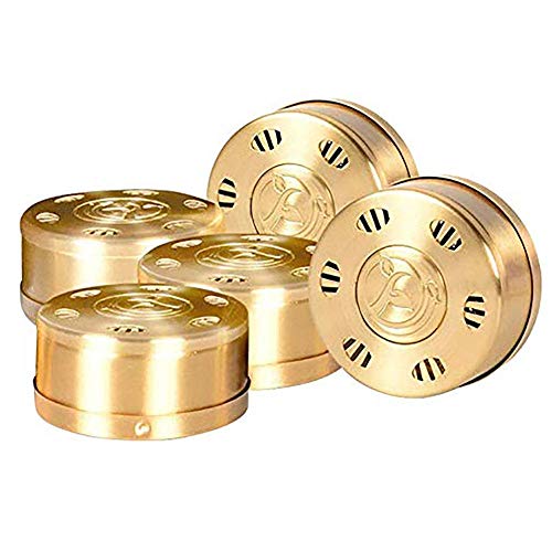 4-in-1 draagbare Moxa-box met 4 koperen boxen binnenin de Moxa-sticks voor acupunctuurpunten. - Image 4