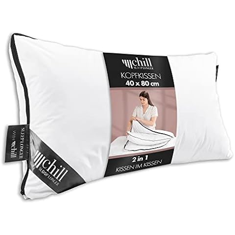 chill SLEEPLONGER Kopfkissen 40x80 cm Cover