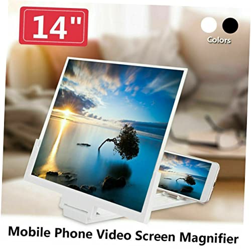 Lupa de pantalla 3D contra la fatiga visual para teléfonos móviles de 8 a 14 pulgadas 7