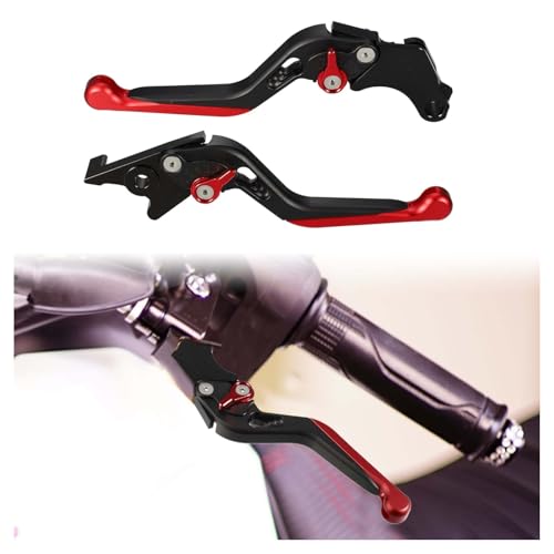 Levier de frein et embrayage Honda Monkey 125 pliables en finition noire