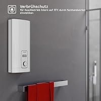 STIEBEL ELTRON elektronisch geregelter Durchlauferhitzer DHB-E 18/21/24 LCD, umschaltbar, druckfest, LC-Display, gradgenaue Wunschtemperatur, 236745 – Ansicht 3