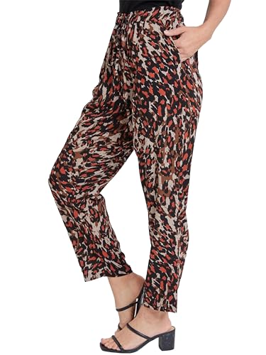 Royalty For Me Womens Women's Straight Tapered High Rise Drawstring Waistband Pants Lifestyle Collection2