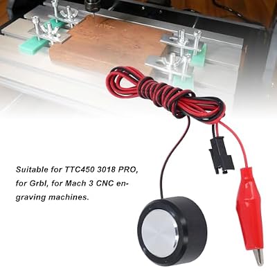 Router Probe Milling Tool, Tool Setter for TTC450 3018 PRO, CNC Milling Z Axes Tool for Mach3 Grbl Mach 3