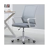 Home Office Drehstuhl mit verstellbarem Arbeitsstuhl, Netzrücken und gepolstertem Sitz...