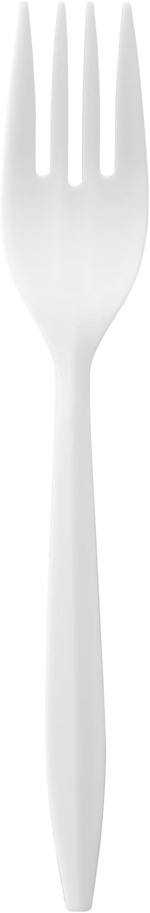 ELEGANT DISPOSABLES 1000 Count Bulk Cutlery (Forks, White)