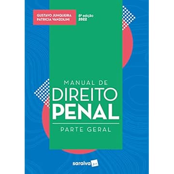 Capa do livro Manual de direito penal - Parte Geral - 8ª edição 2022