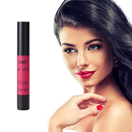 Image of Glam 21 Lip Sutra Non-Transfer Crayon Lipstick |Lightweight & Longlasting| Creamy and comfortable on lips -2.8 gm | Pink Orchid-04