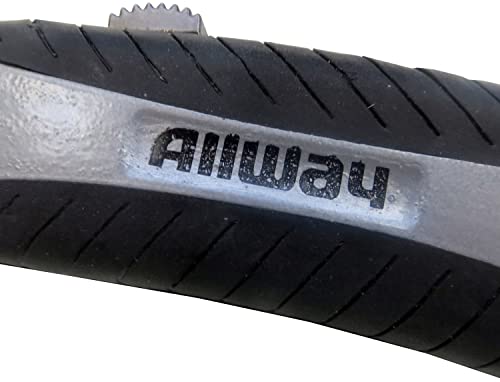 Image of ALLWAY RSK Soft-Grip Retractable Utility Knife with 3 Blades | Easy Blade Change