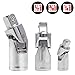 VASTOOLS Universal Joint Socket Adapter 3pcs, 1/4, 3/8 & 1/2 in.Drive, CR-V, Impact Universal Joint Set, Access Fasteners at Any Angle