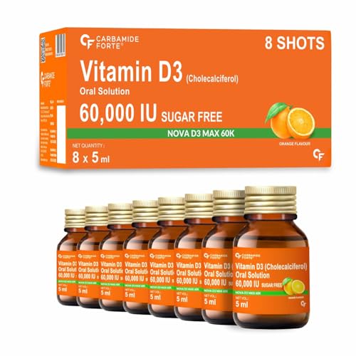 Carbamide Forte Vitamin D3 60000 Iu I Cholecalciferol Vitamin D3 ...