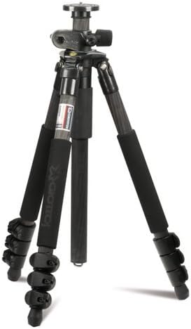 Giottos MTL8350B Professional 4-Section Carbon Tripod with Flip Leg Locks