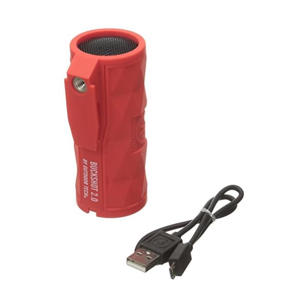 Outdoor Tech Buckshot 2.0 Portable Wireless Bluetooth Speakers with Handlebar Mount | Waterproof - IPX6-Rated…