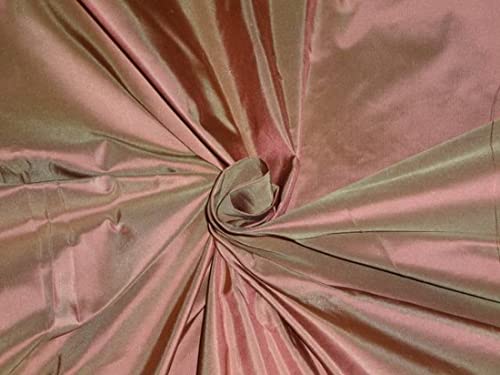 Tissu taffetas 100 % pure soie irisée au mètre largeur 137 cm changeant