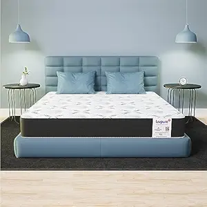 Livpure Smart Ortho Plus Memory Foam Mattress| 5D Sleep Zones Contour Foam | Stress-Relief Biocrystals| with Dow ComfortScience | Certified Fabric | Single Bed (72x36x6) inches, Removal Zipper Cover